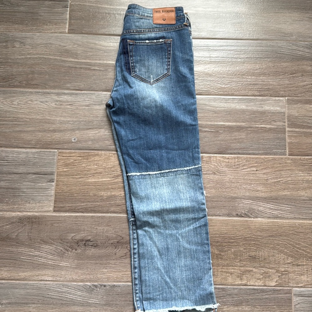 True religion straight cropped